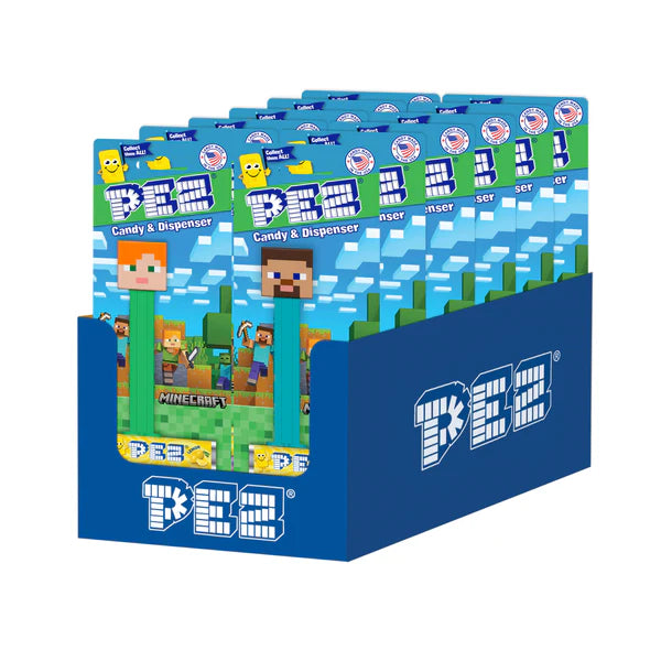 Pez Blister - Minecraft Assorted .87oz X 12 Units