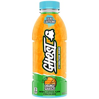 Ghost Hydration Drink Orange Squeeze 500ml X 12 Units