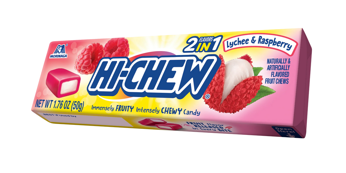 Hi-Chew Lychee Raspberry 50g X 15 Units