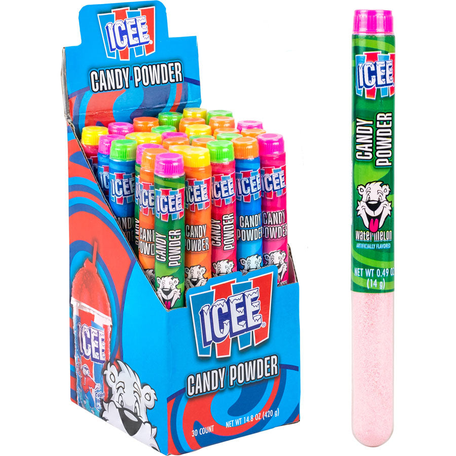 Koko Icee Tubes Powder Candy 0.49oz X 30 Units