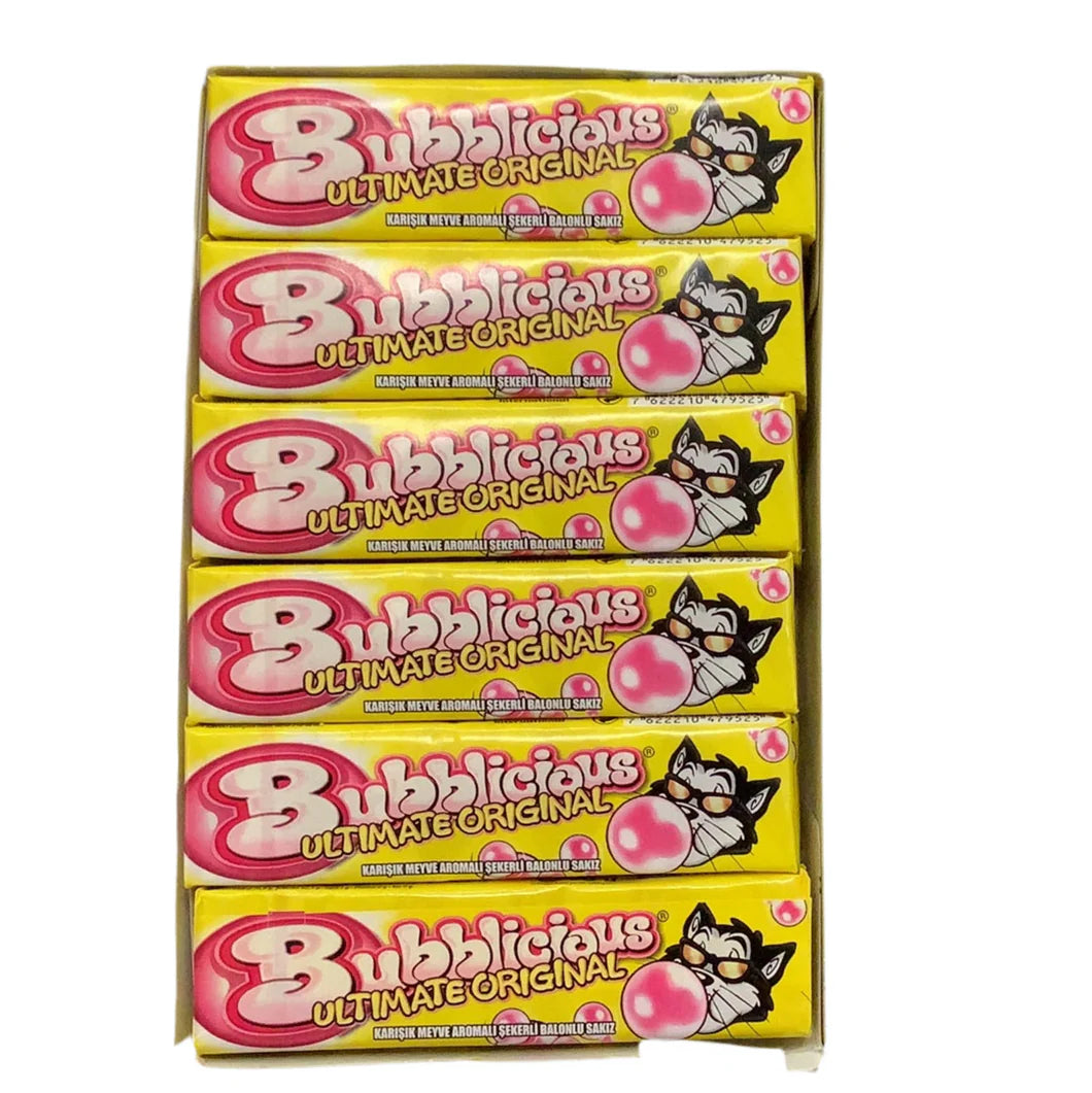 Bubblicious Original Bubble gum X 18 Units