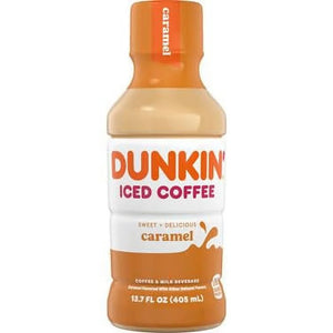 Dunkin Iced Coffee - Caramel 405ml X 12 Units