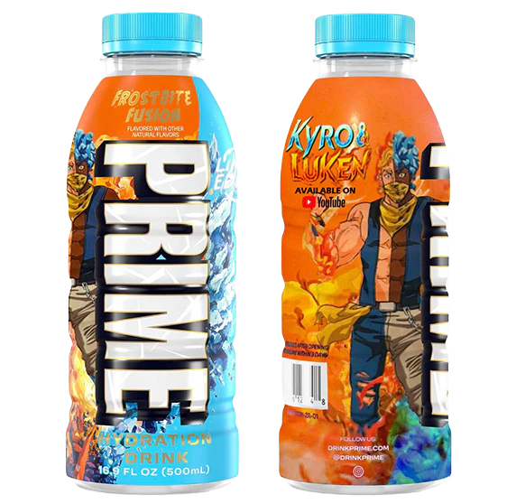 Prime Hydration Frostbite Fusion Kyro & Luken 500ml X 12 Units