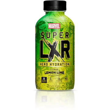 Arizona Marvel Super Lxr Hero Hydration Citrus Lemon Lime 473ml X 11 Units(shipping included)