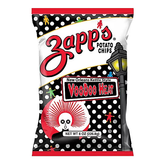 Zapp's Voodoo Heat Kettle Chip 2.5oz X 10 Units