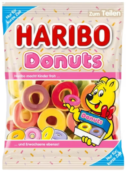 Europe - Haribo Donuts 175g X 32 Units