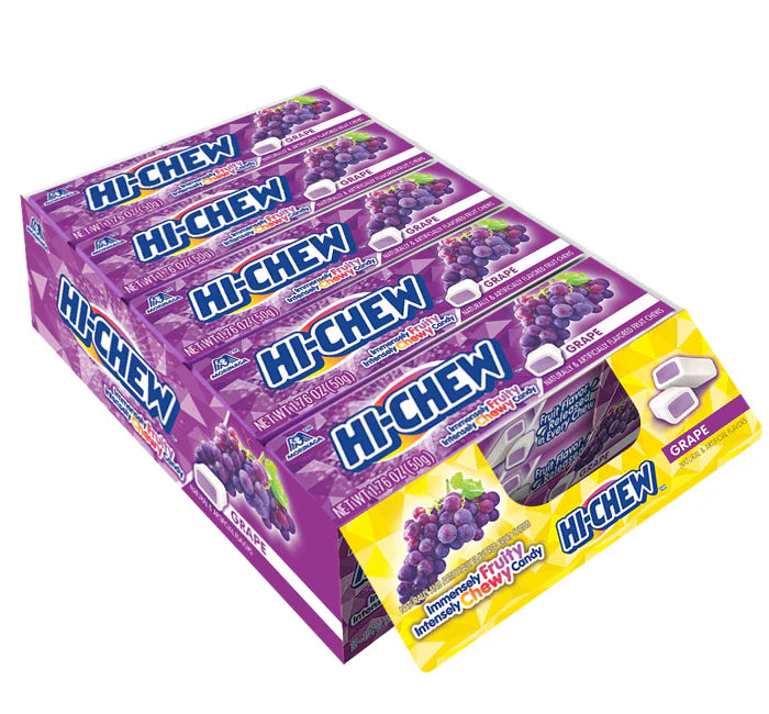 Hi-Chew Grape 50g X 15 Units // Exp 08 Aug 2026