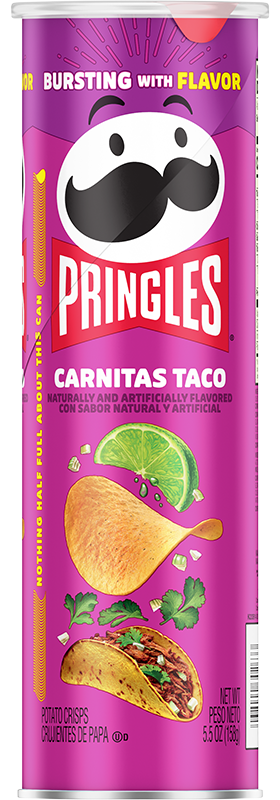Pringles Carnitas Taco 5.5oz X 14 Units