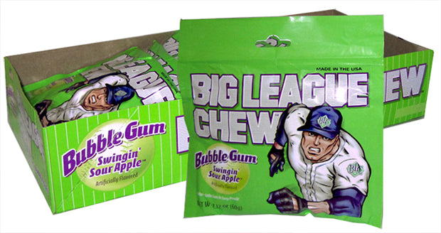 Big League Chew Tray - Sour Apple