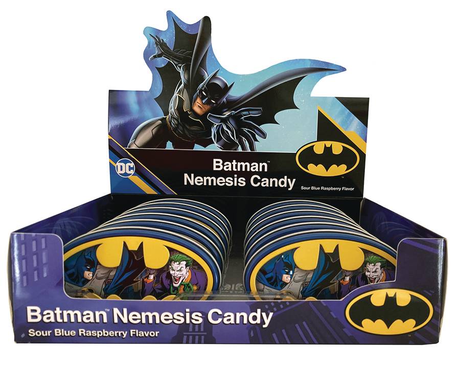 Boston America - Batman Nemesis Candy - Sour Blue Raspberry X 12