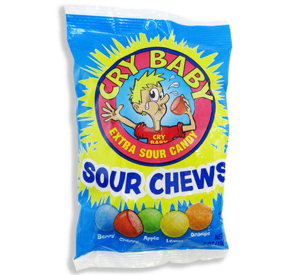 Charms Cry Baby Sour Chews 7oz X 8 Units