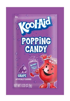 Kool-Aid Popping Candy - Grape .33oz X 20 Units