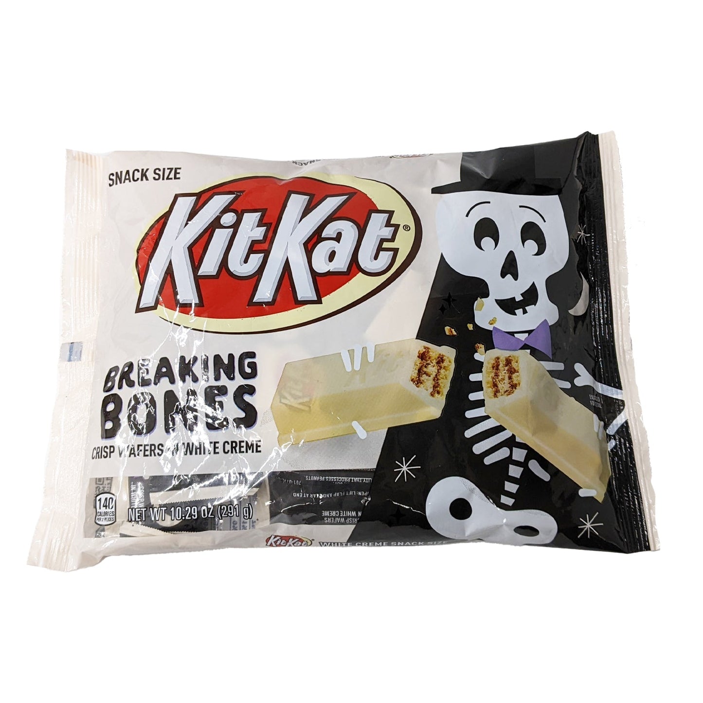 Halloween - Kit Kat Breaking Bones White Cream 10.29oz X 1 bag