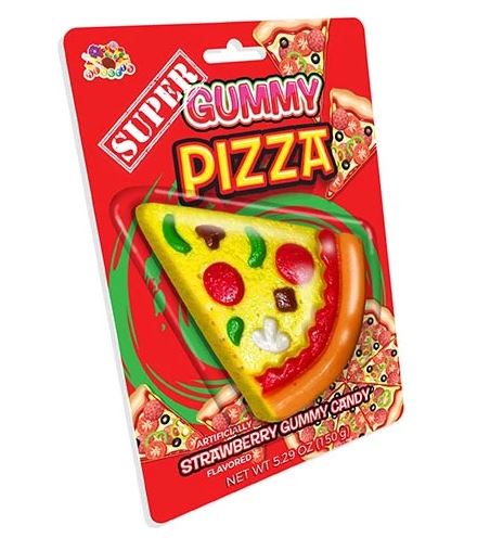 Albert's Super Gummy Pizza 5.29oz X 12 Units
