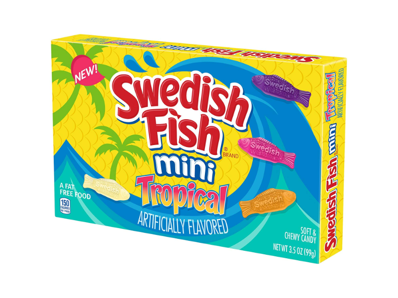 Swedish Fish Candy 2-Ounce Packs: 24-Piece Box