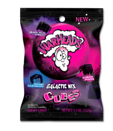 WARHEADS GALACTIC CUBES PEG BA