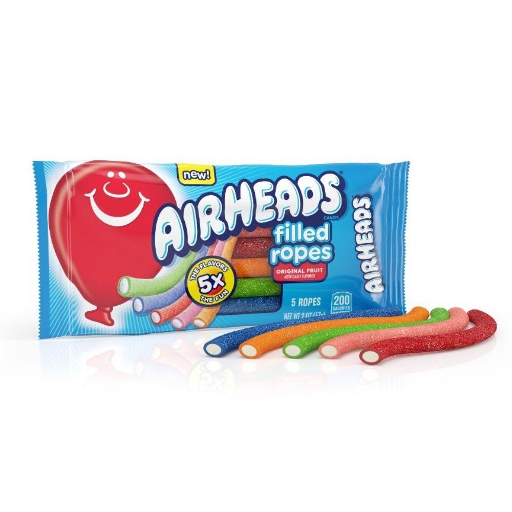 Shop Airheads Filled Ropes Assorted (18 Units)