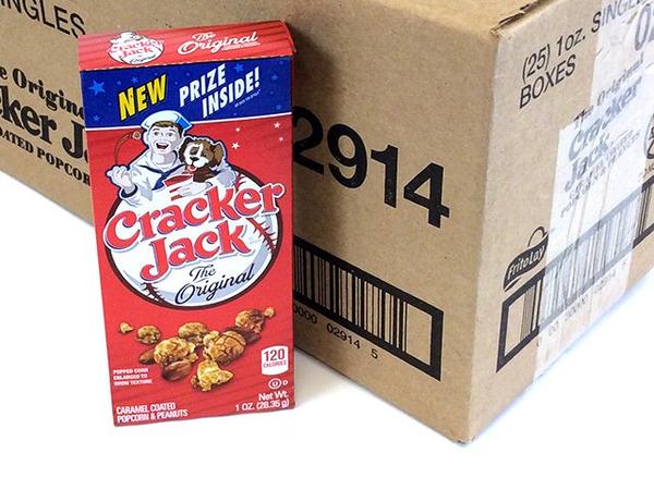 Cracker Jacks Box Original 1oz X 25 Units