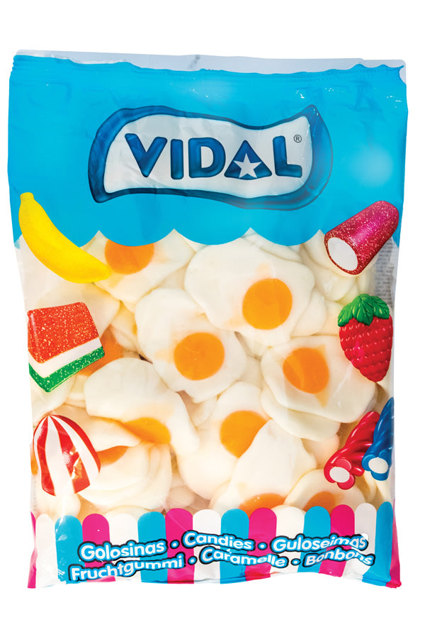 Vidal Giant Gummy Fried Eggs 4.4 lb Bag