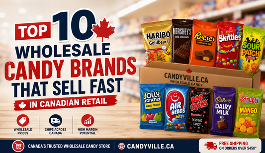Top 10 Wholesale Candy Brands That Sell Fast in Canadian Retail
