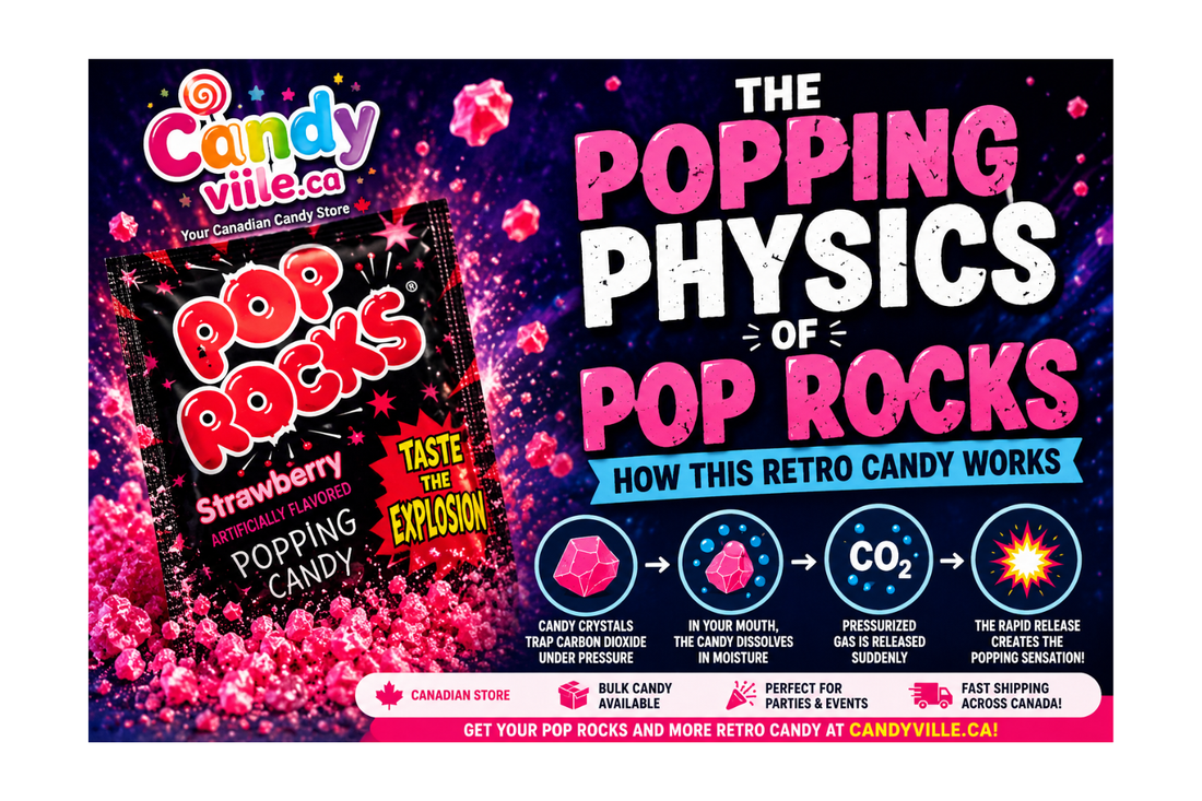 The Popping Physics of Pop Rocks: How This Retro Candy Works