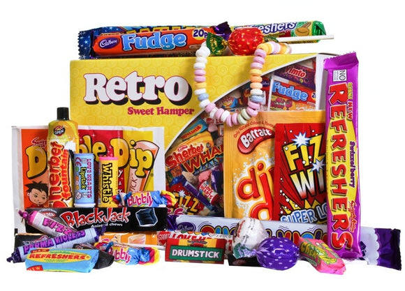 Delight Everyone With Delectable Retro Sweet Hampers From Candy Ville
