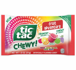 Tic Tac Chewy Fruit Adventure 1.8oz X 24 Units