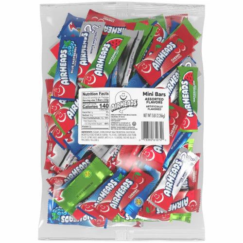 Airheads Mini Bars Assorted Bulk 5lb X 1 Unit