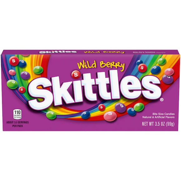 Theater Box Skittles Wild berry 3.50oz X 12 Units