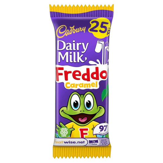 UK Cadbury Dairy Milk Freddo Caramel 19.5g X 60 Units