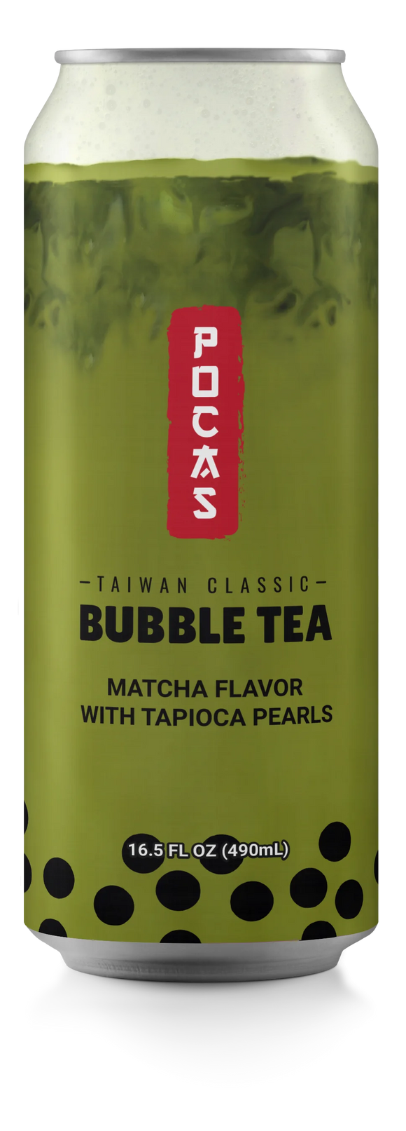 Pocus Bubble Tea Matcha 16.5oz X 24 Units (shipping included)