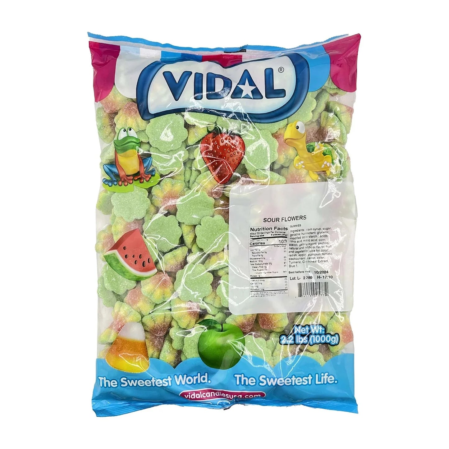 Bulk - Vidal Sour Flowers 2.2lb X 1 Unit