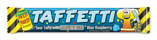 Toxic Waste Taffetti Blue Raspberry .7oz X 24 Units