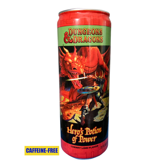 Boston America - Fizzy Pop - Dungeons and Dragons Hero’s Potion of Power 355ml X 12 Units(no Extra Shipping)
