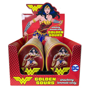 Boston America - Wonder Woman Golden Sours Candy X 12 Units