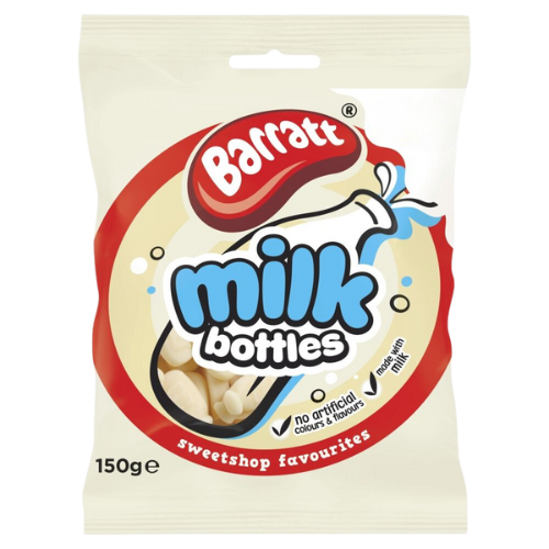 UK Barratt Milk Bottles 150g X 12 Units