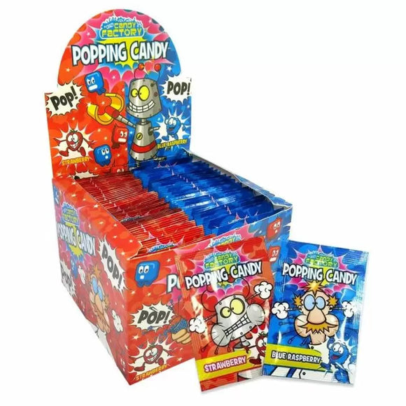 Uk - Candy Factory Popping Candy 7G x 50 Units