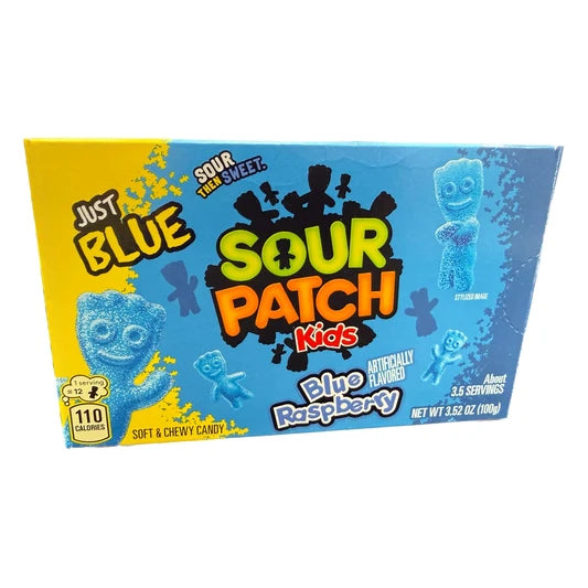 Theater Box Sour Patch Blue Raspberry 3.5oz X 12 Units