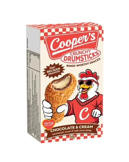 Cooper's Chocolate Coated Drumsticks 50g X 18 Units