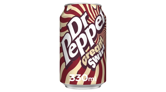 UK Dr Pepper Cream Swirl 330ml X 24 Units