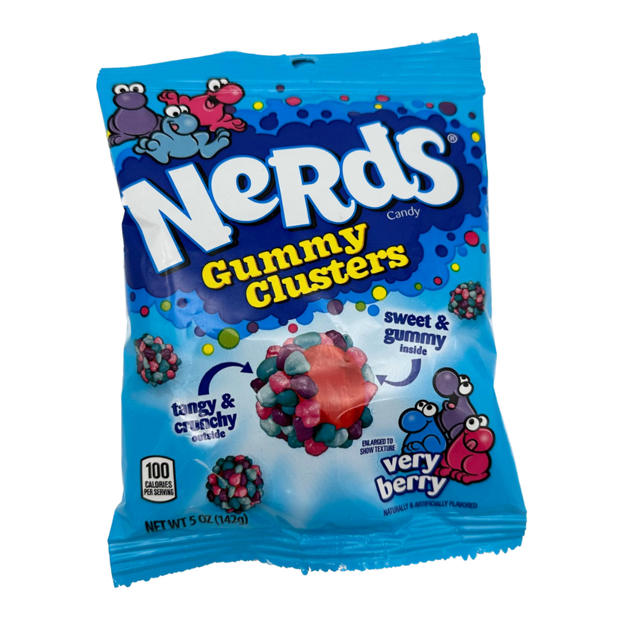 Shop Nerds Gummy Clusters Peg Bag (12 Units) | Candyville.Ca ...