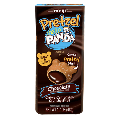 Meiji Hello Panda Pretzel Chocolate 1.7oz X 10 Units