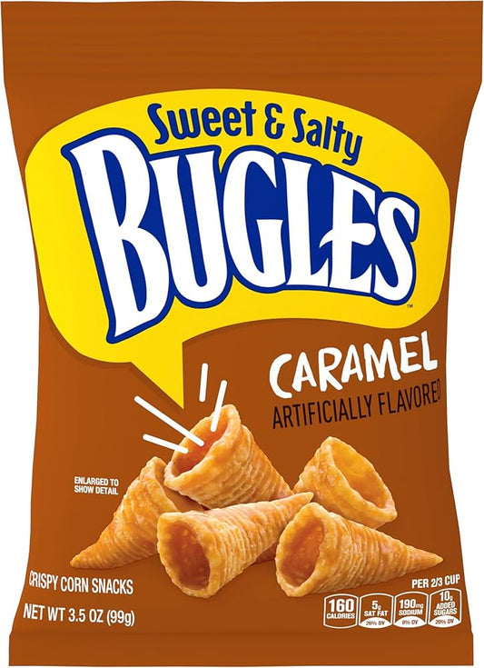 Bugles Caramel 3.5oz X 7 Units