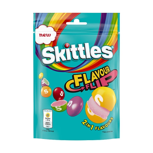 UK Skittles Flavour Flip 136g X 15 Units
