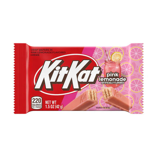 Kit Kat Pink Lemonade Standard Size 1.5oz X 24 Units