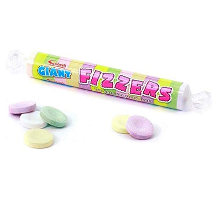 UK Swizzels Giant Fruit Fizzers 40g X 24 Units