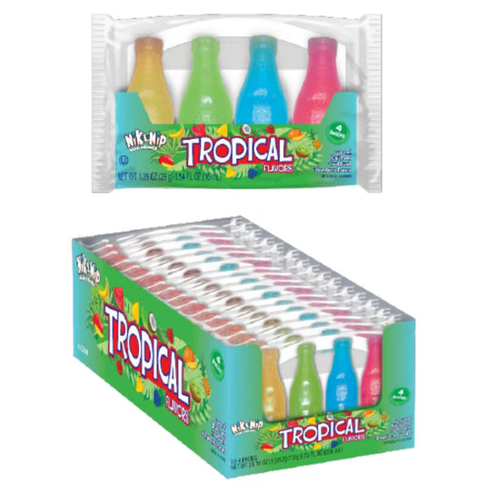Nik-L-Nip Tropical Bottles 1.39oz X 18 Units