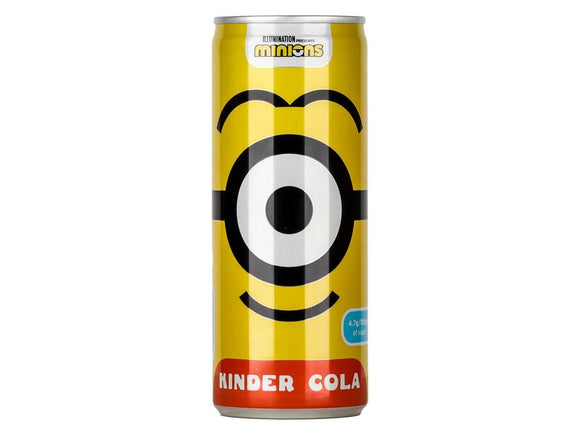 Minions Kinder Cola 250ml X 24 Units (shipping included)