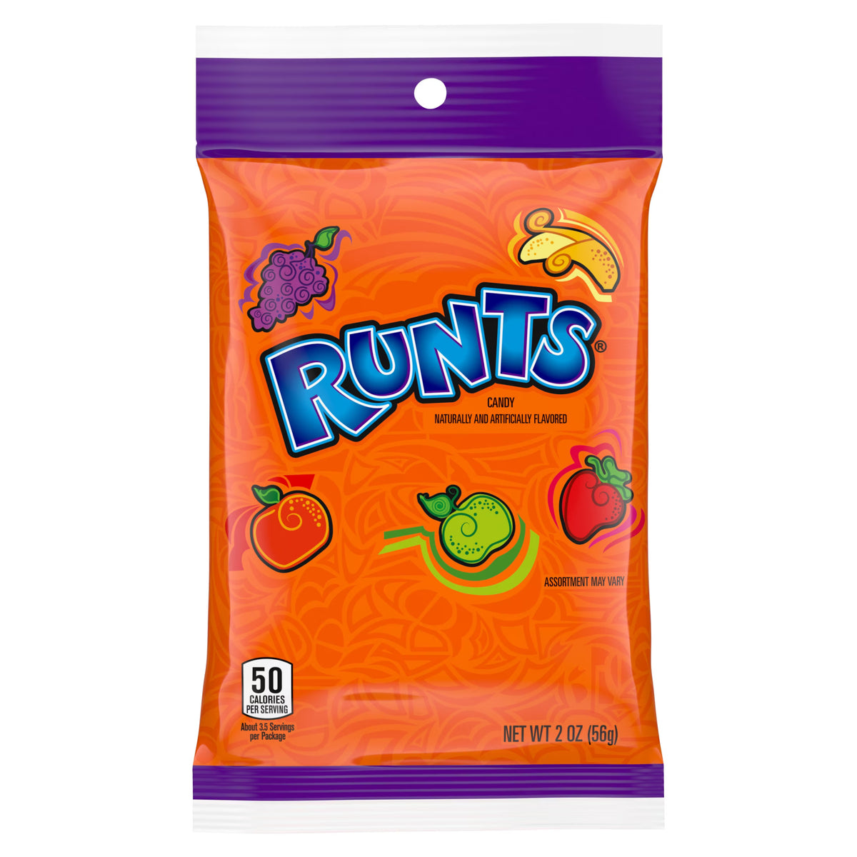 Runts Peg Bag 2oz X 12 Units