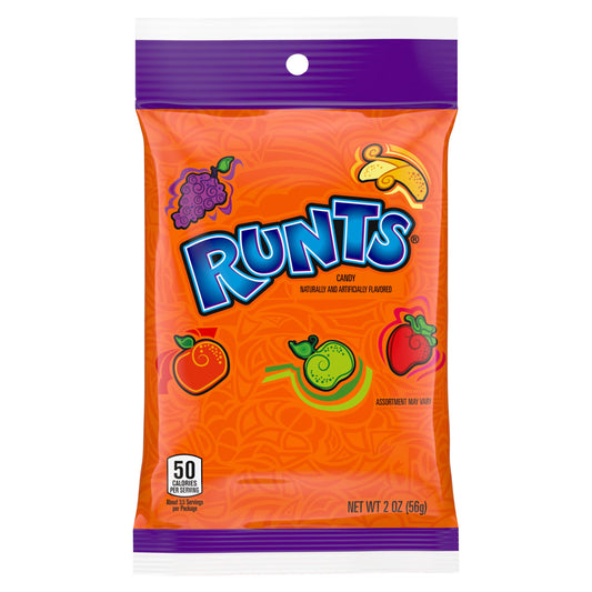 Runts Peg Bag 2oz X 12 Units